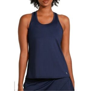 NWT EleVen by Venus Williams Race Day Tank in Admiral Navy, Size XL